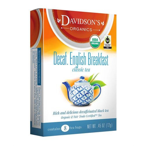 Davidsons Davidsons Decaf English Breakfast tea Davidsons Davidsons Decaf English Breakfast tea