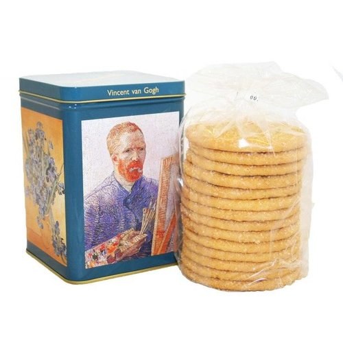 Van Gogh Tin with sugar cookies Van Gogh Tin with sugar cookies