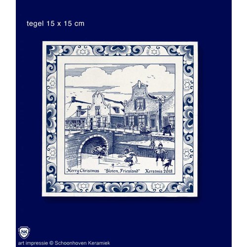 Kertmis - Christmas collectors tile 2018 Kertmis - Christmas collectors tile 2018