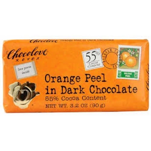 Chocolove Chocolove Orange Peel Dark 55% Chocolove Chocolove Orange Peel Dark 55%