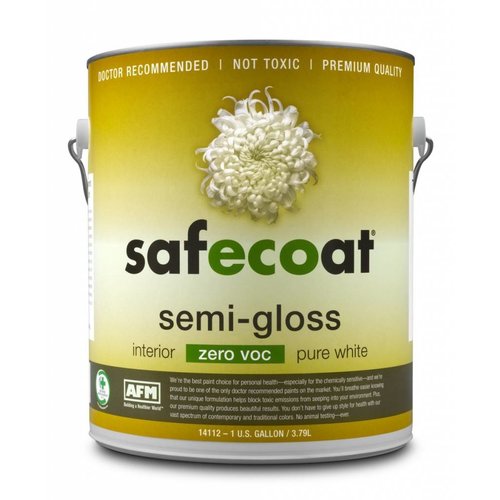 AFM Safecoat Zero VOC Semi-Gloss White Base AFM Safecoat Zero VOC Semi-Gloss White Base