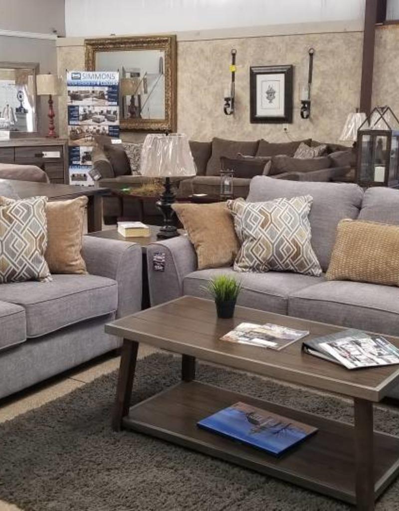 Pompeii Silver Sofa And Loveseat Bargain Box Bunks United Pompeii Silver Sofa And Loveseat