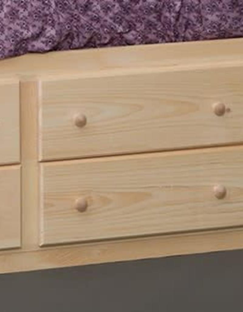 Captain S Drawers 6 Drawer Storage Unfinished Bargain Box And Bunks Fighting Creek Captain S Drawers 6 Drawer Storage Unfinished