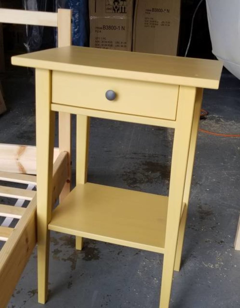 Used Ikea Yellow End Table W Drawer St Bargain Box And Bunks Used Ikea Yellow End Table W Drawer St
