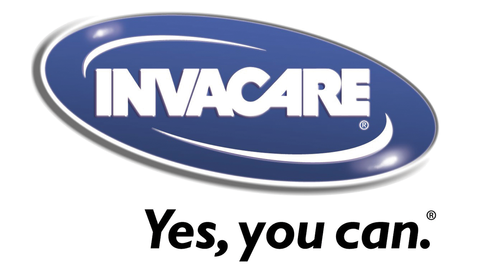 Invacare logo, yes you can tagline
