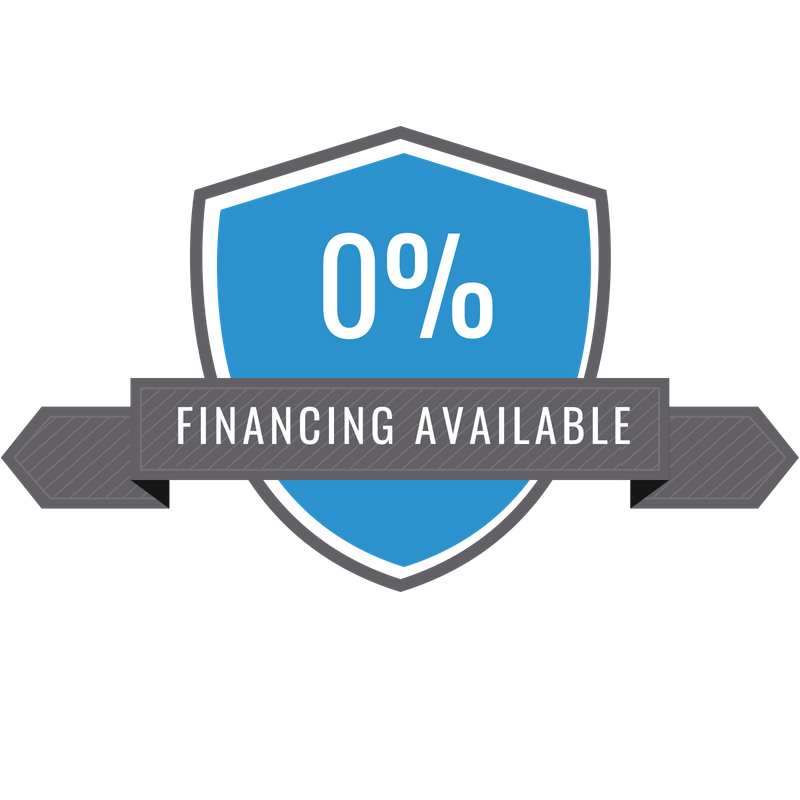 0% Financing Available