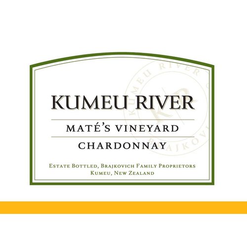 Wine KUMEU RIVER CHARDONNAY 'MATES VINEYARD' 2014 Wine KUMEU RIVER CHARDONNAY 'MATES VINEYARD' 2014