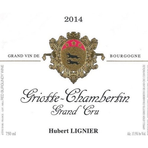 Wine HUBERT LIGNIER GRIOTTE-CHAMBERTIN 1.5L 2015 Wine HUBERT LIGNIER GRIOTTE-CHAMBERTIN 1.5L 2015