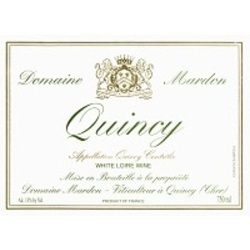 Wine MARDON QUINCY 'TRES VIEILLES VIGNES' 2017 Wine MARDON QUINCY 'TRES VIEILLES VIGNES' 2017