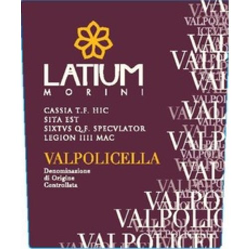 Wine LATIUM MORINI VALPOLICELLA 2016 Wine LATIUM MORINI VALPOLICELLA 2016