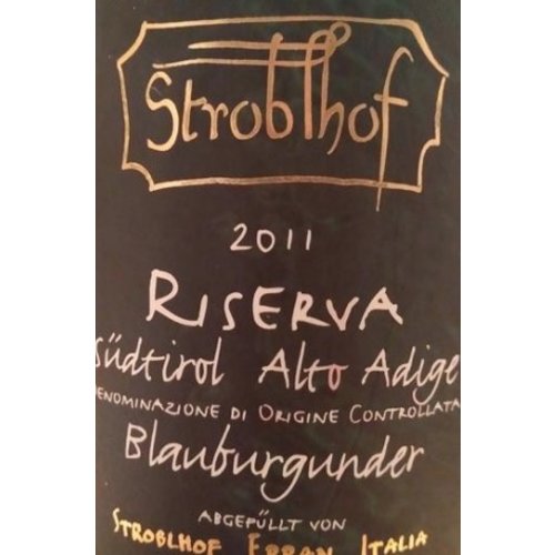 Wine STROBLHOF PINOT NOIR RISERVA 2010 Wine STROBLHOF PINOT NOIR RISERVA 2010