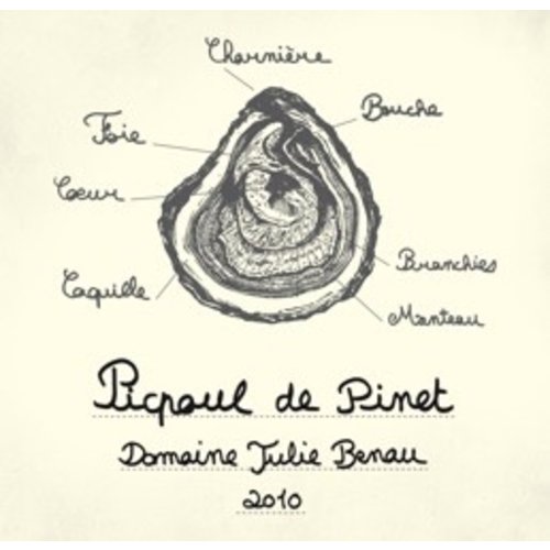Wine DOMAINE JULIE BENAU PICPOUL DE PINET 2017 Wine DOMAINE JULIE BENAU PICPOUL DE PINET 2017