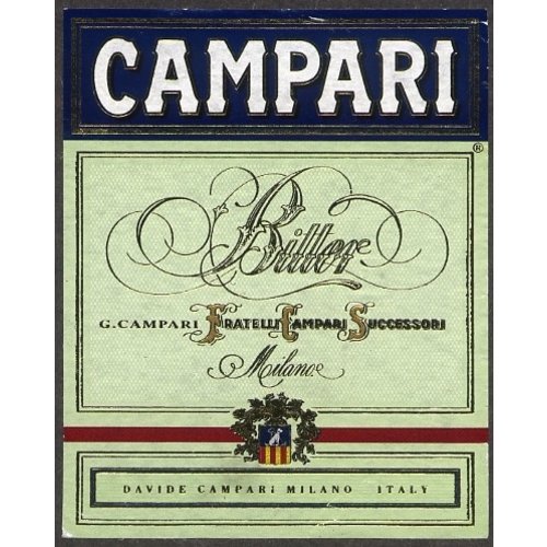 Spirits CAMPARI APERITIVO Spirits CAMPARI APERITIVO