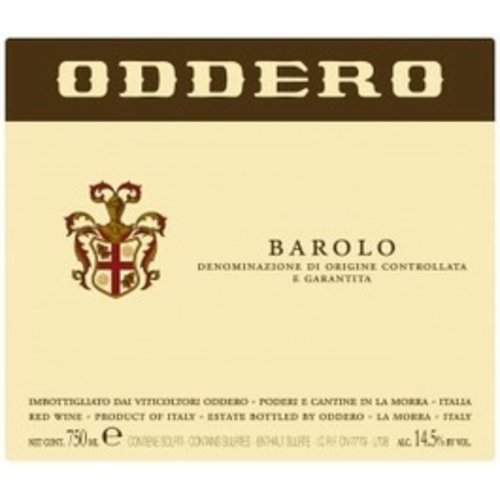 Wine ODDERO BAROLO 2012 5L Wine ODDERO BAROLO 2012 5L