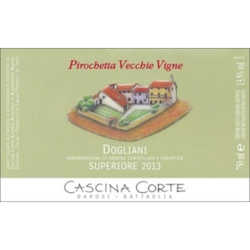 Wine CASCINA CORTE DOGLIANI PIROCHETTA 2012 1.5L Wine CASCINA CORTE DOGLIANI PIROCHETTA 2012 1.5L