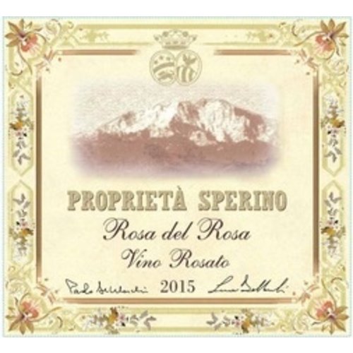 Wine PROPIETA SPERINO ROSA DEL ROSA 2017 Wine PROPIETA SPERINO ROSA DEL ROSA 2017