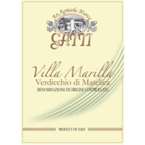 Wine MARCO GATTI VERDICCHIO DI MATELICA ‘VILLA MARILLA’ 2016 Wine MARCO GATTI VERDICCHIO DI MATELICA ‘VILLA MARILLA’ 2016
