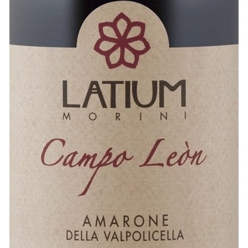 Wine LATIUM MORINI AMARONE DELLA VALPOLOICELLA 'CAMPO LEON' 2012 Wine LATIUM MORINI AMARONE DELLA VALPOLOICELLA 'CAMPO LEON' 2012