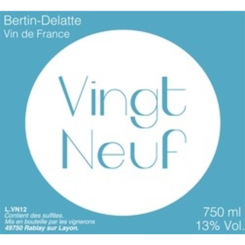 Wine BERTIN-DELATTE VINGT NEUF 2013 Wine BERTIN-DELATTE VINGT NEUF 2013