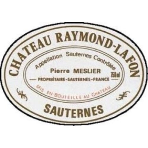 Wine CH RAYMOND-LAFON SAUTERNES 1985 6L Wine CH RAYMOND-LAFON SAUTERNES 1985 6L