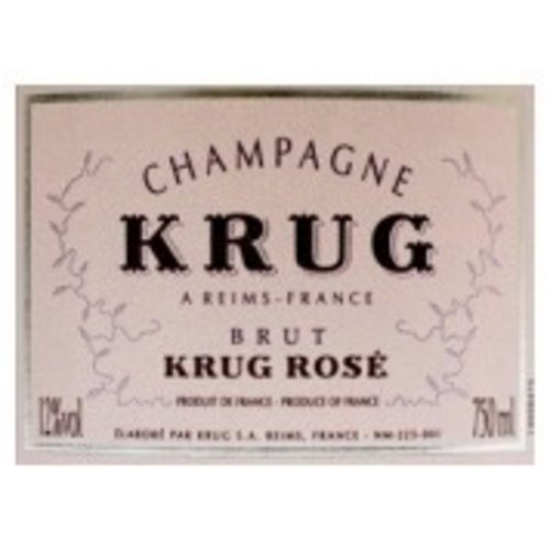 Sparkling KRUG ROSE CHAMPAGNE NV Sparkling KRUG ROSE CHAMPAGNE NV