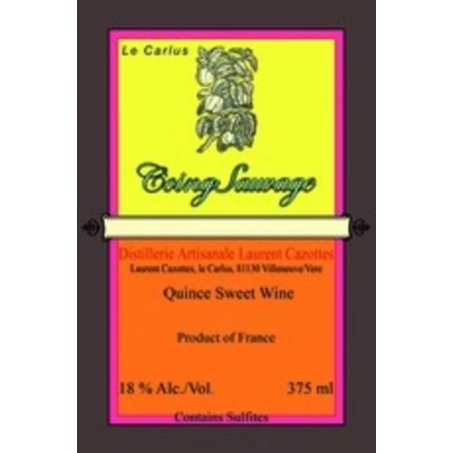 Spirits LAURENT CAZOTTES WILD QUINCE SWEET WINE Spirits LAURENT CAZOTTES WILD QUINCE SWEET WINE