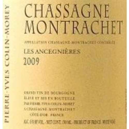 Wine PIERRE-YVES COLIN MOREY CHASSAGNE-MONTRACHET LES ANCEGNIERES 2016 Wine PIERRE-YVES COLIN MOREY CHASSAGNE-MONTRACHET LES ANCEGNIERES 2016