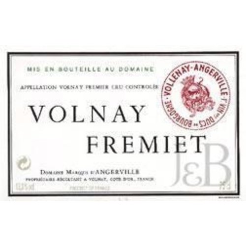 Wine MARQUIS D'ANGERVILLE VOLNAY 'FREMIETS' 1ER CRU 2015 Wine MARQUIS D'ANGERVILLE VOLNAY 'FREMIETS' 1ER CRU 2015