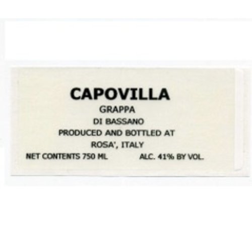 Spirits CAPOVILLA GRAPPA DI BASSANO Spirits CAPOVILLA GRAPPA DI BASSANO