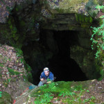 Descending Mouth of Cave 
