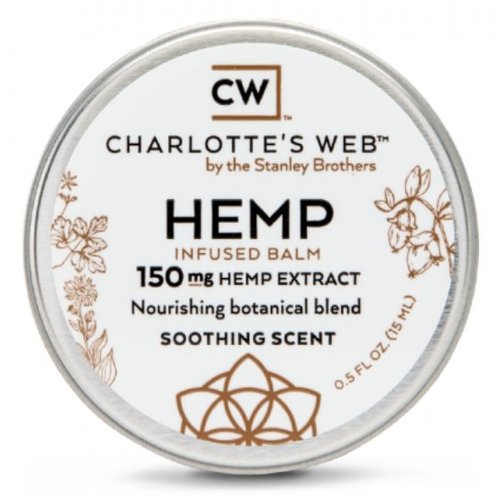 CHARLOTTE'S WEB Charlotte's Web Balm, Scented, 0.5oz. CHARLOTTE'S WEB Charlotte's Web Balm, Scented, 0.5oz.