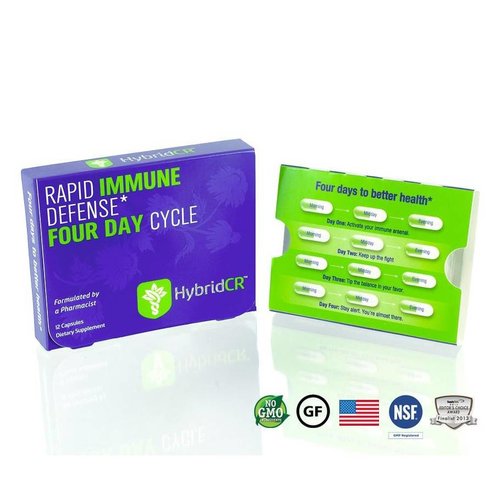 HYBRID CR Hybrid Defense HybridCR Rapid Immune Defense, 12cp HYBRID CR Hybrid Defense HybridCR Rapid Immune Defense, 12cp