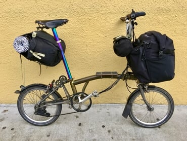 bikepacking brompton