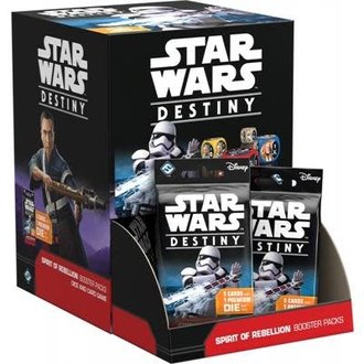 Fantasy Flight Games Star Wars Destiny Expansion Spirit of the Rebellion Booster Box Fantasy Flight Games Star Wars Destiny Expansion Spirit of the Rebellion Booster Box